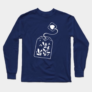 Tea Lover - White Long Sleeve T-Shirt